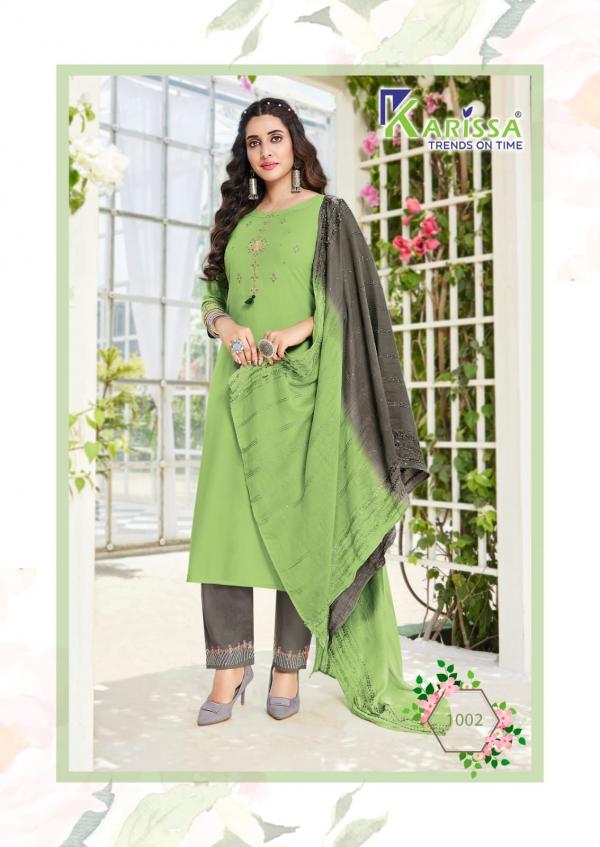 Karissa Ananya Fancy Kurti With Bottom Dupatta Collection